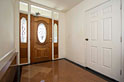 Lower lobby door