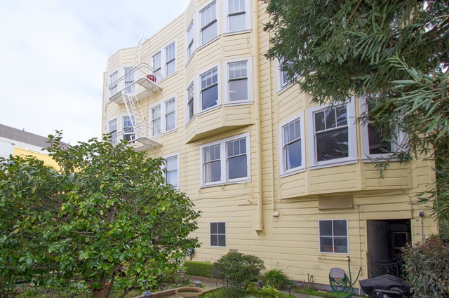 rear facade