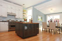 Dining and kitchen